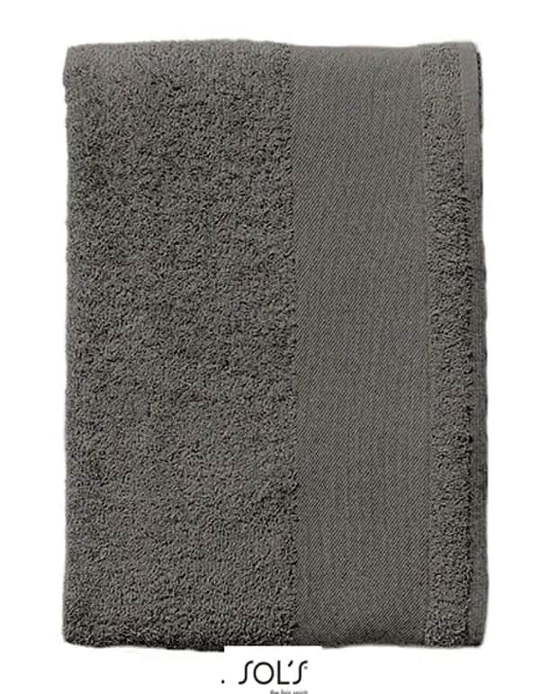 Bath Sheet Island 100 - Dark Grey (Solid)