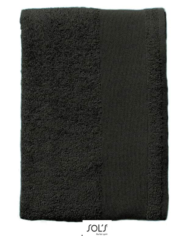 Bath Sheet Bayside 100 - Dark Grey (Solid)