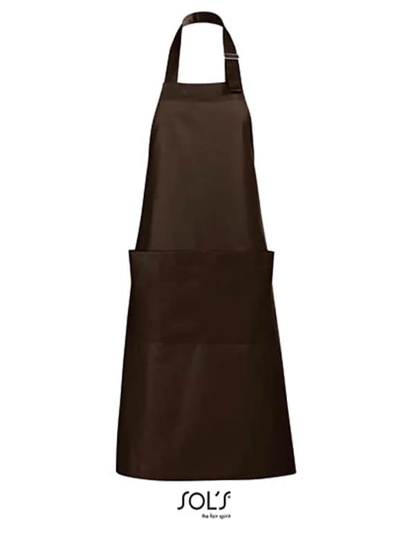 Long Apron Gala - Chocolate