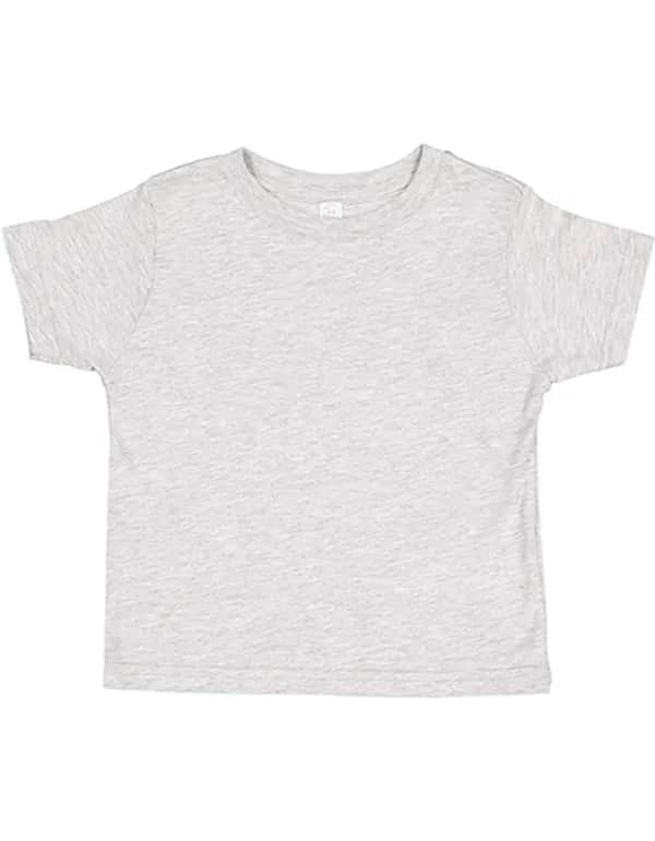 Toddler Fine Jersey T-Shirt - Heather Grey