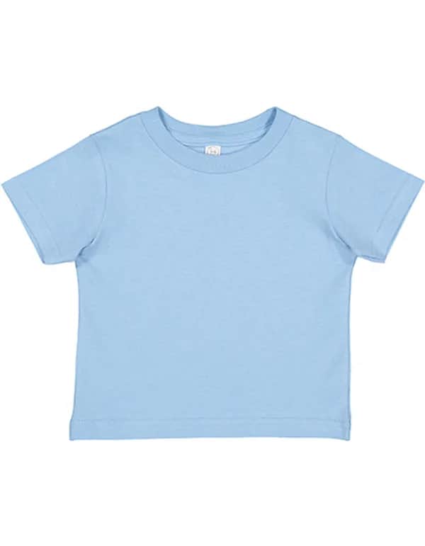 Toddler Fine Jersey T-Shirt - Light Blue
