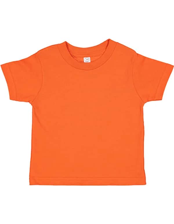 Toddler Fine Jersey T-Shirt - Orange
