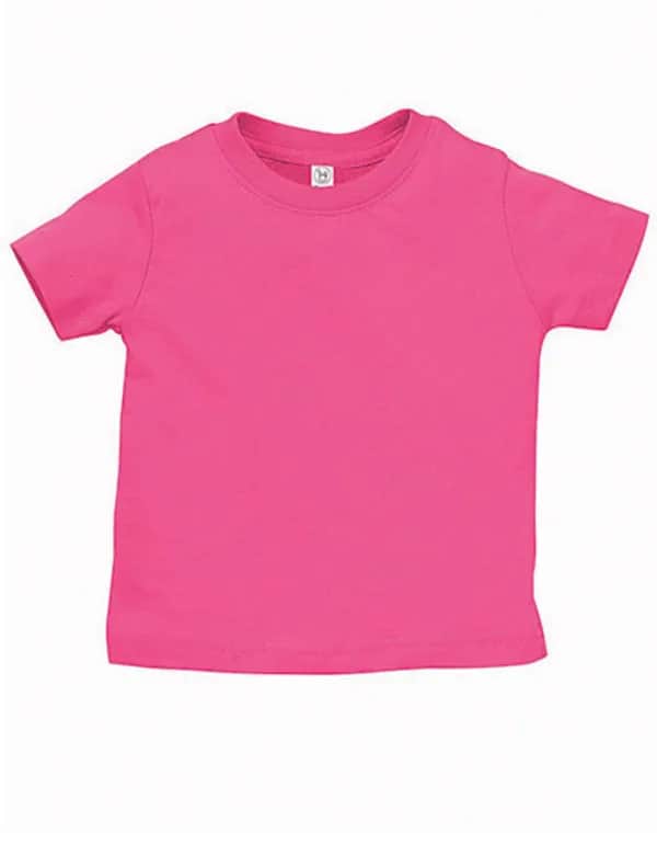 Infant Fine Jersey T-Shirt - Hot Pink