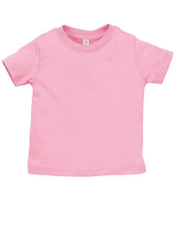 Infant Fine Jersey T-Shirt - Pink