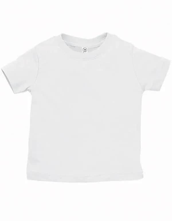 Infant Fine Jersey T-Shirt - White