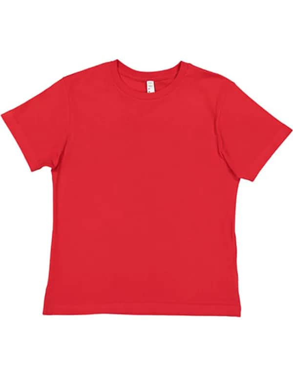 Youth Fine Jersey T-Shirt - Red