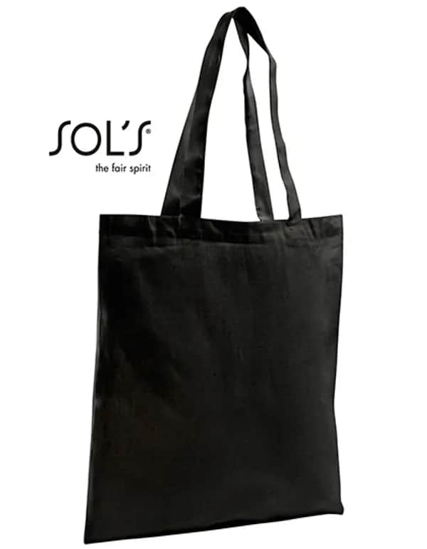 Organic Shopping Bag Zen - Black