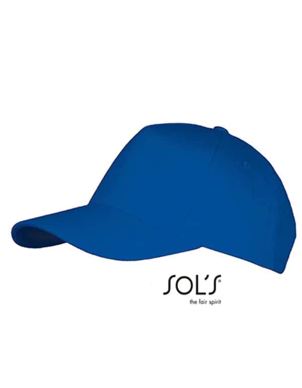 Five Panels Cap Long Beach - Royal Blue 241