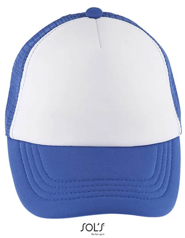 Kids´ Bubble Cap - White/Royal Blue 241
