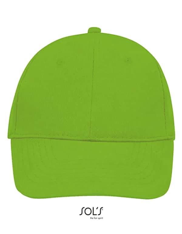 Six Panel Cap Buffalo - Lime