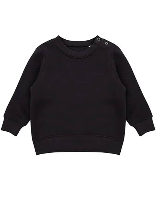 Crew Neck Sweatshirt - Black