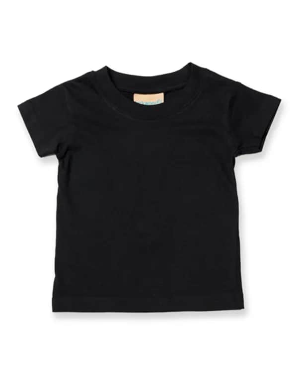 Baby-Kids Crew Neck T-Shirt - Black