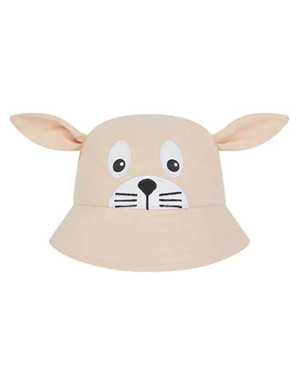 Character Bucket Hat - Light Brown Bunny