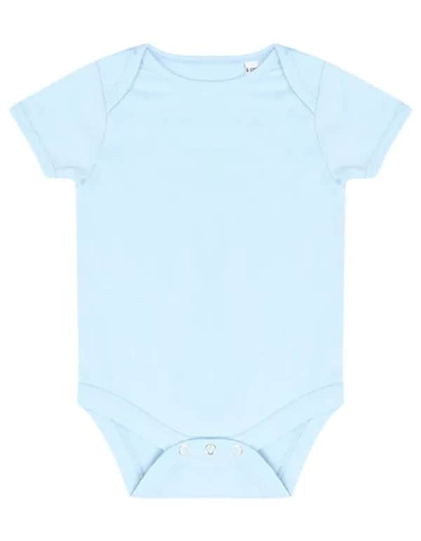 Essential Short Sleeved Bodysuit - Pale Blue