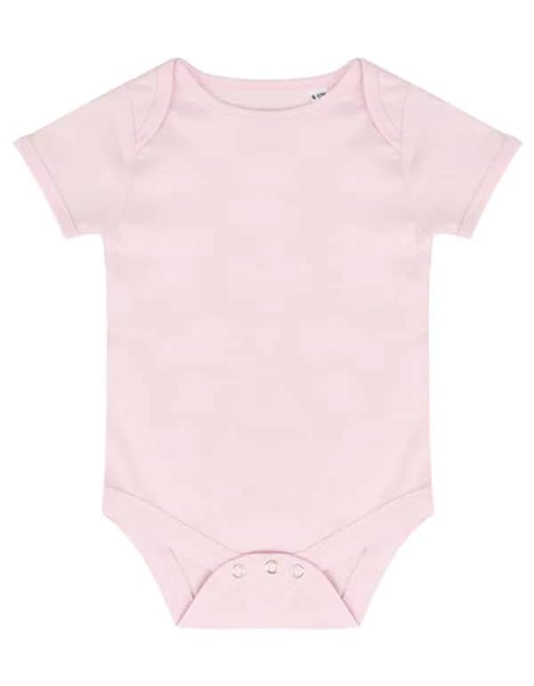 Essential Short Sleeved Bodysuit - Pale Pink