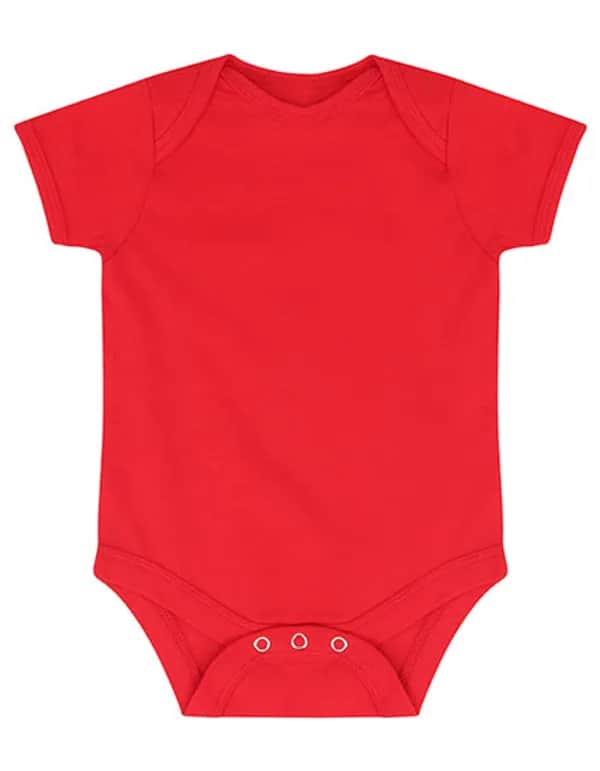 Essential Short Sleeved Bodysuit - Red