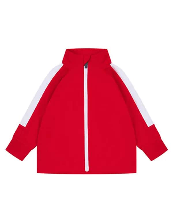 Kids Track Top - Red/White