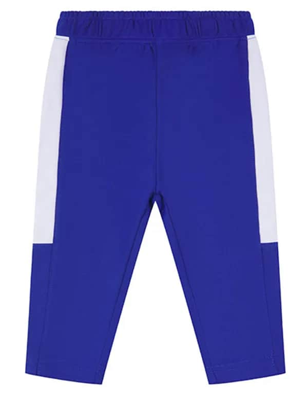 Kids Track Bottoms - Royal/White