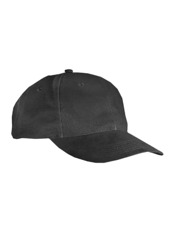 6-Panel Cap Low Profile - Black