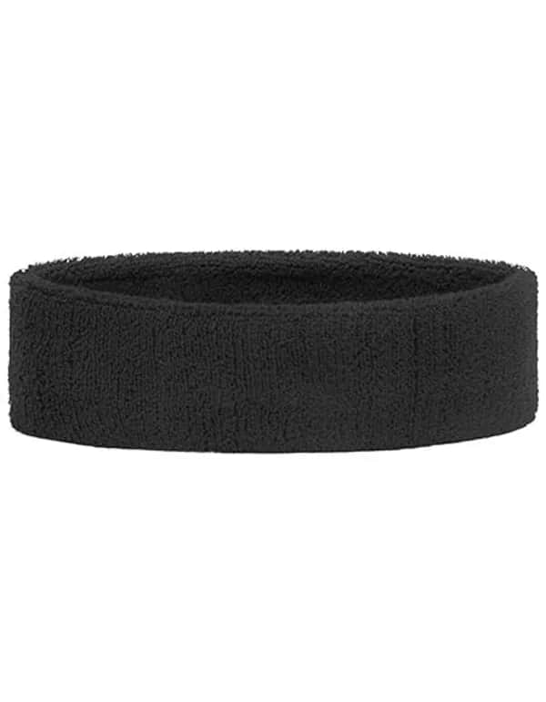 Terry Headband - Black