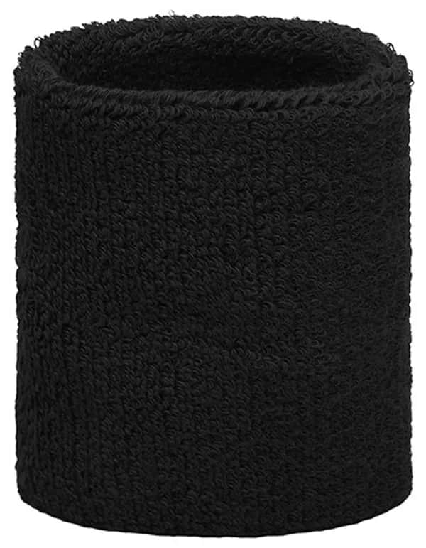 Terry Wristband - Black