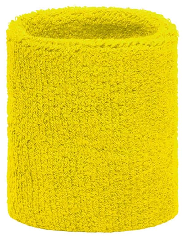 Terry Wristband - Light Yellow