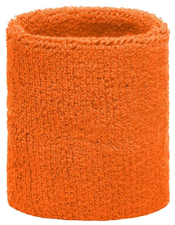 Terry Wristband - Orange