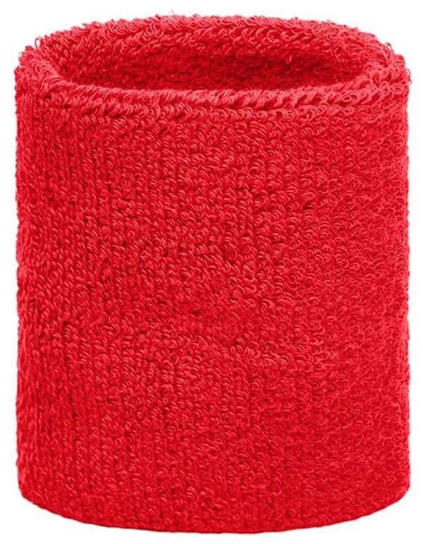 Terry Wristband - Red