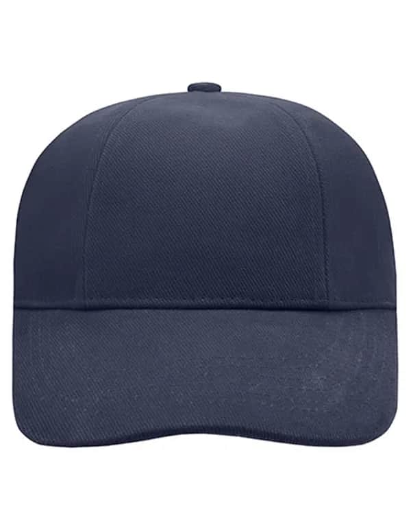 Turned 6 Panel Cap Laminated - Navy