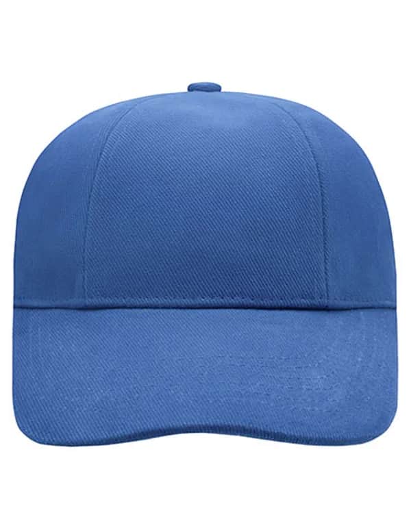 Turned 6 Panel Cap Laminated - Royal