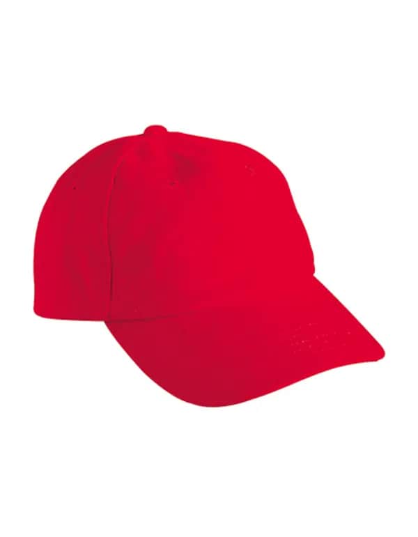 6-Panel Raver Cap - Signal Red