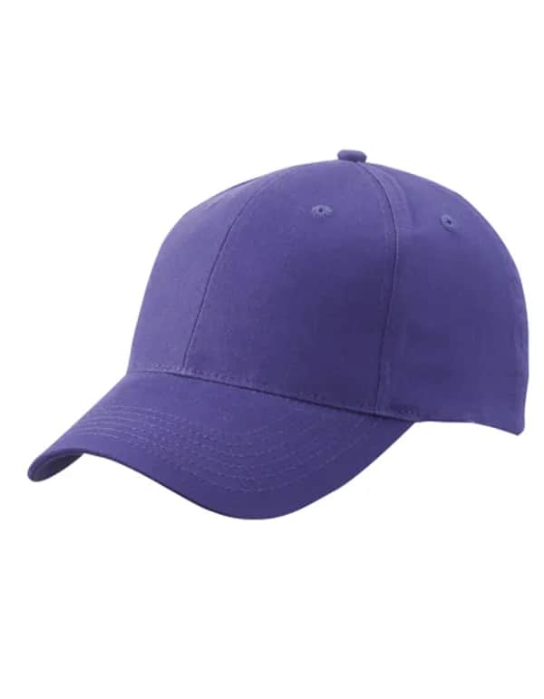 Brushed 6-Panel Cap - Mauve