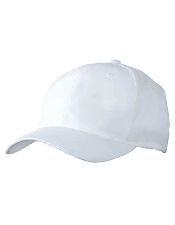 6 Panel High Performance Flexfit® Cap - White