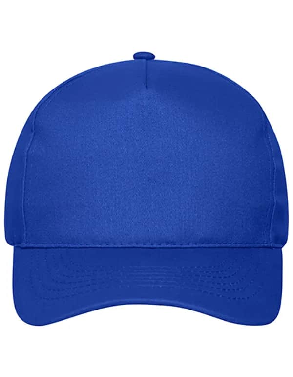 5 Panel Cap Bio Cotton - Royal
