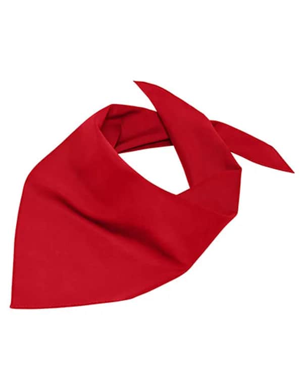 Triangular Scarf - Red