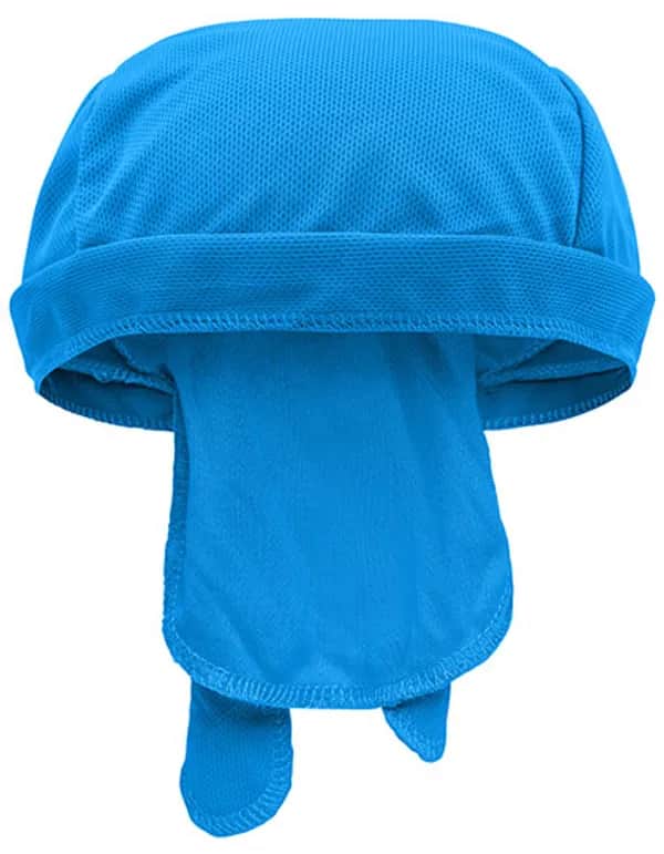 Functional Bandana Hat - Bright Blue
