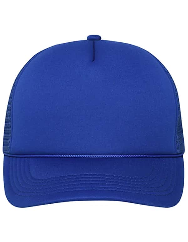 5 Panel Retro Mesh Cap - Royal/Royal