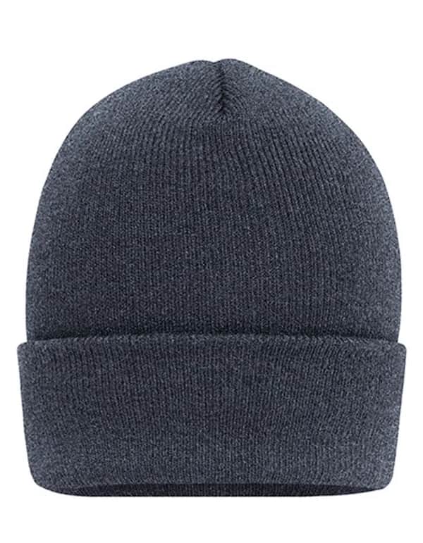 High Brim Beanie - Grey Melange