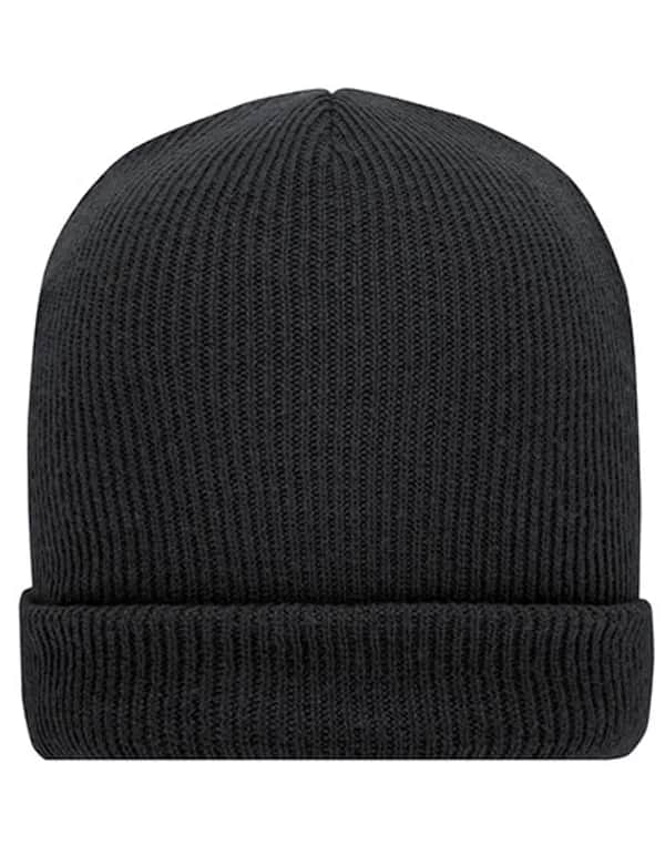 Soft Knitted Winter Beanie - Dark Grey