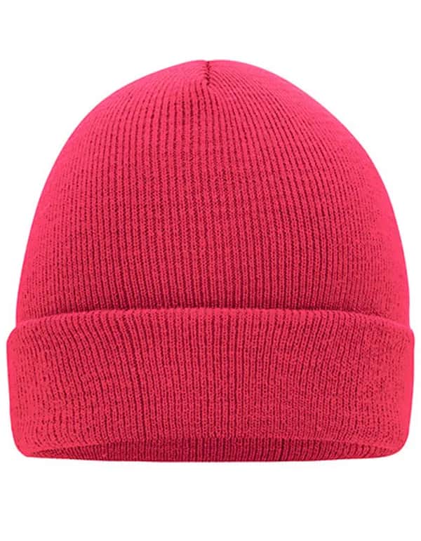 Knitted Cap - Bright Pink