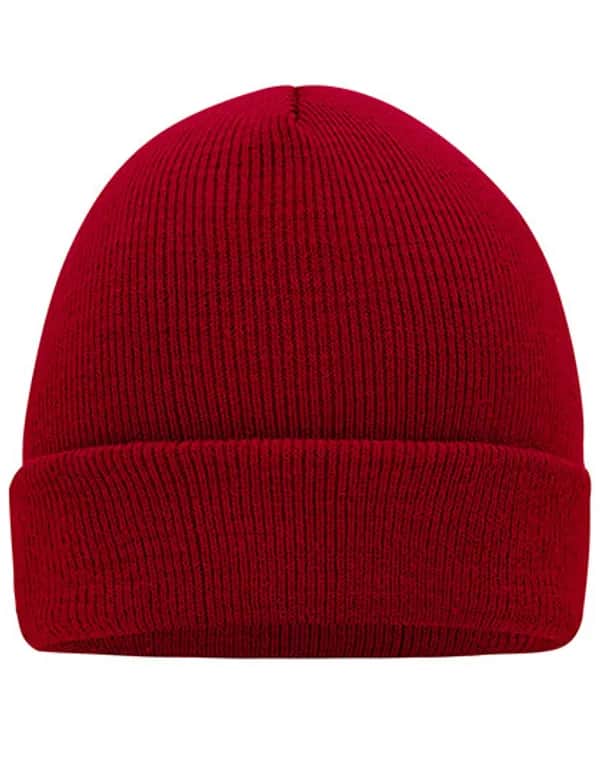 Knitted Cap - Burgundy