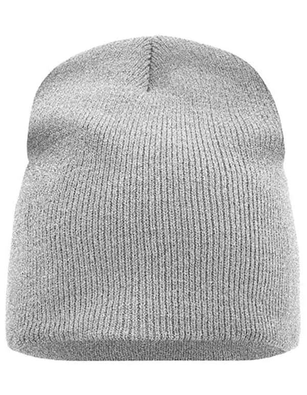 Beanie No. 1 - Light Grey Melange