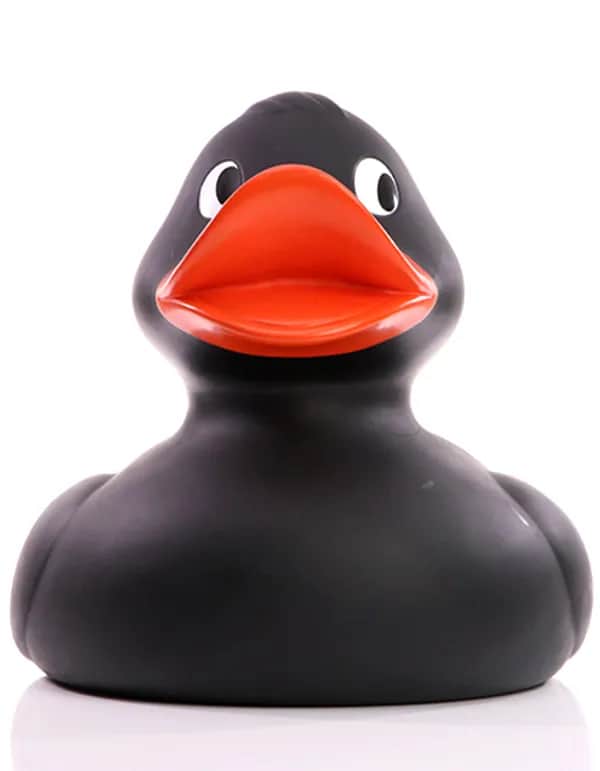 Schnabels® Quietsche-Ente Giant - Black