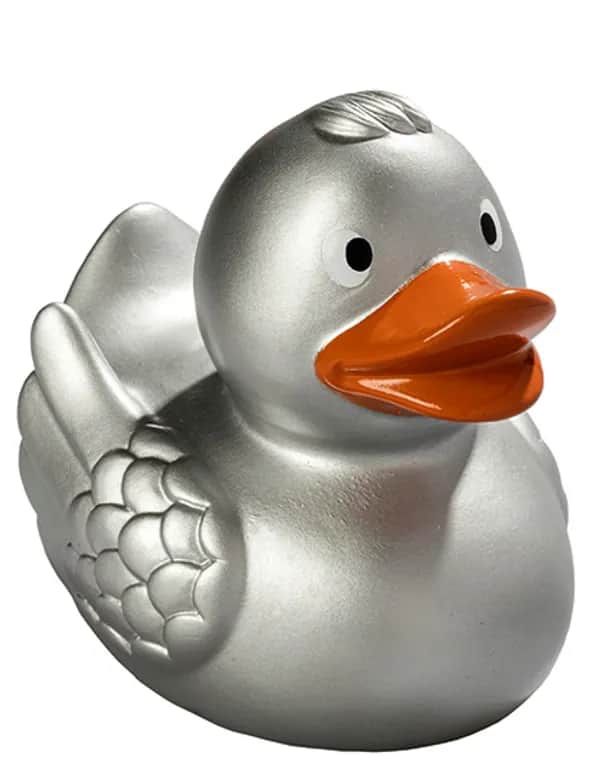 Schnabels® Quietsche-Ente - Silver