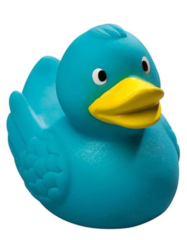Schnabels® Quietsche-Ente - Turquoise