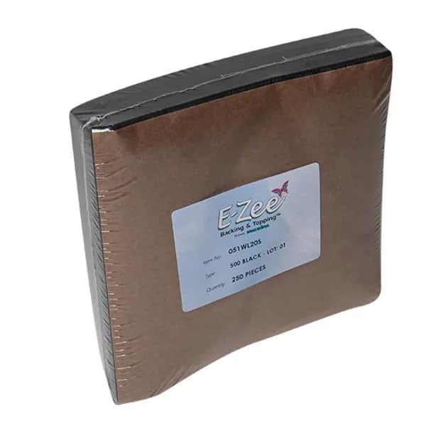 E-Zee Weblon Stickvlies (250 Stück) - Black
