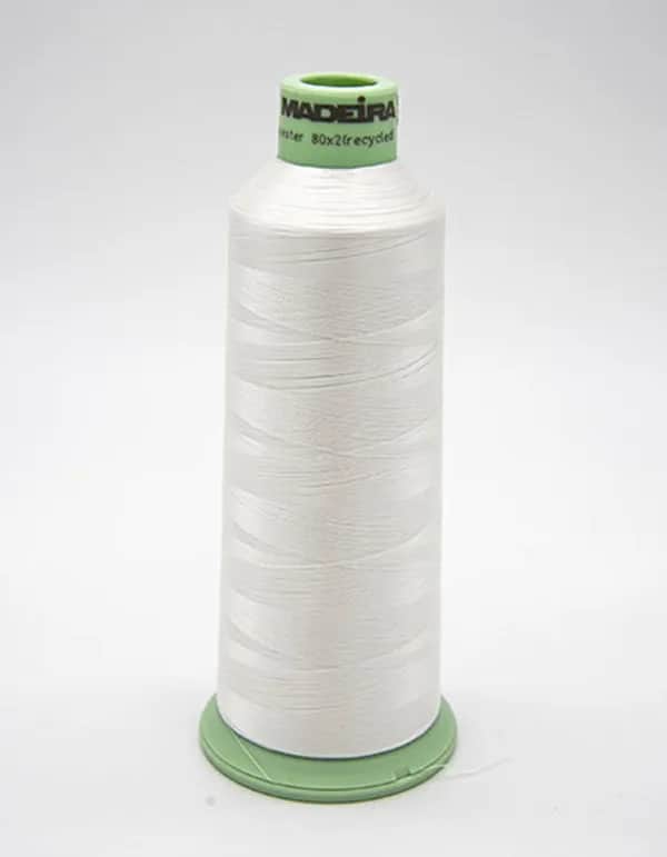 Polyneon Green Bobbin - White