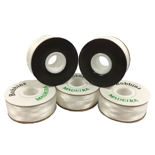 Magnetic Sided Bobbins (144 Stück) - White