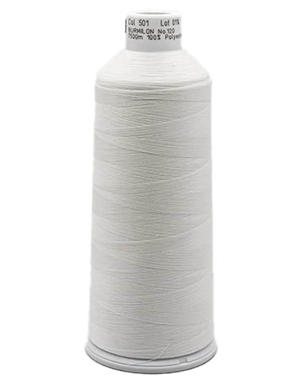 Burmilon 120/2 Polyester Untergarn - White