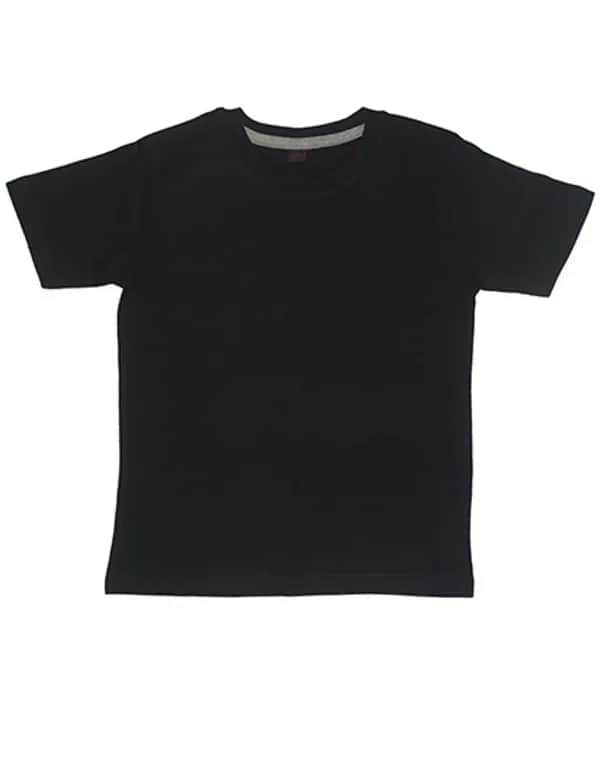 Made in Africa Kids T - Black/Heather Grey Melange
